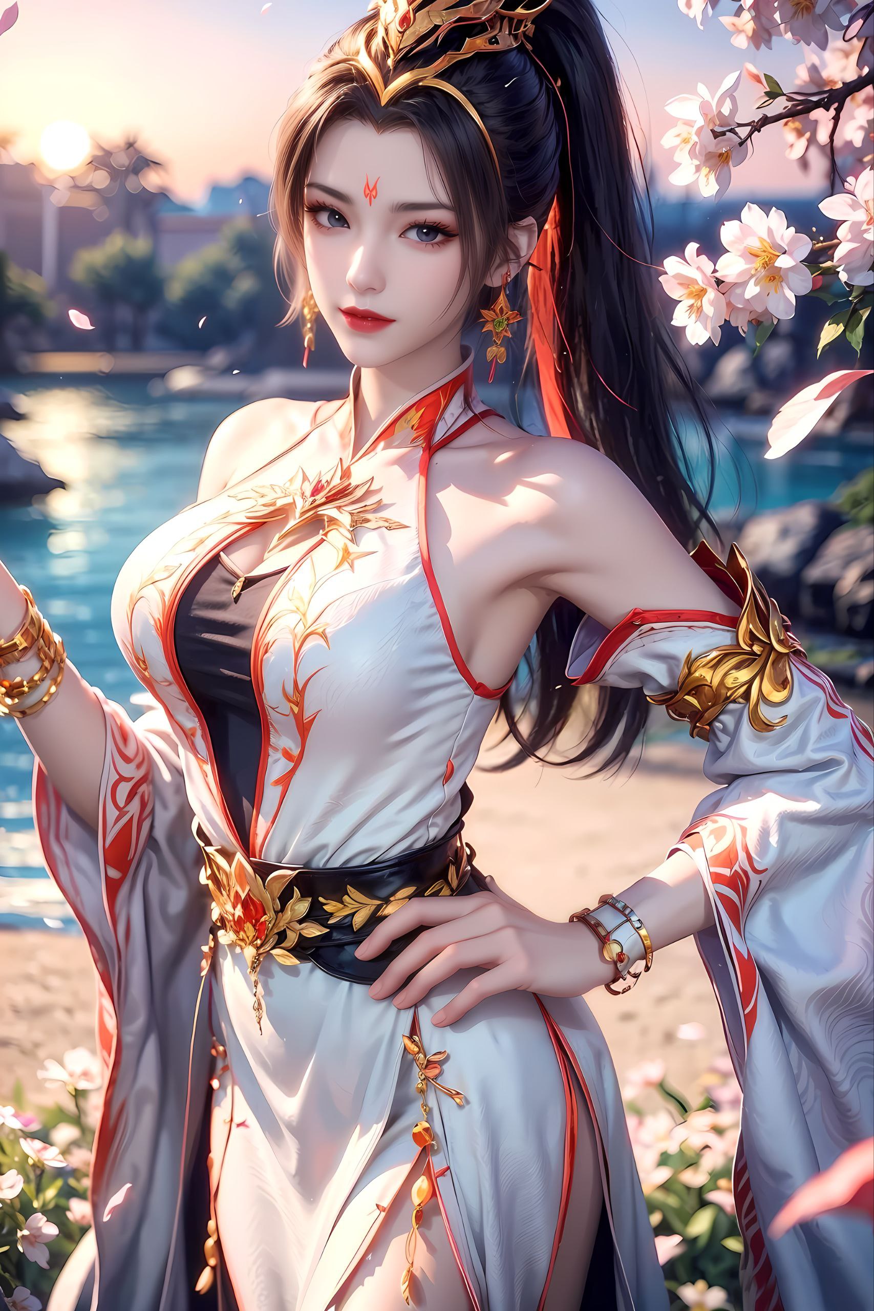 以其甜美的