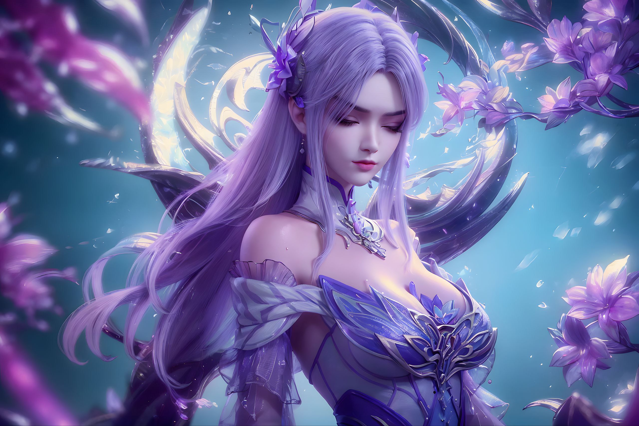 尽管